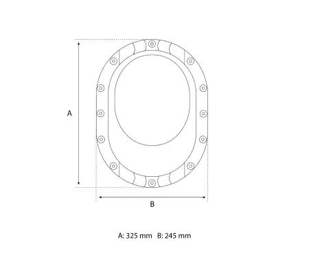 Eurovent® VENTOS X G18 rysunek TOP